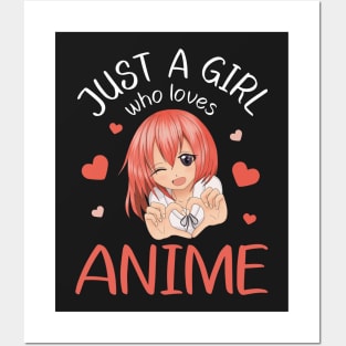 Japan Anime Girl Teen Girl Anime Merch Posters and Art